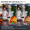 DiCUNO G9 LED Light Bulb 4W, 40W Halogen Replacement, Daylight