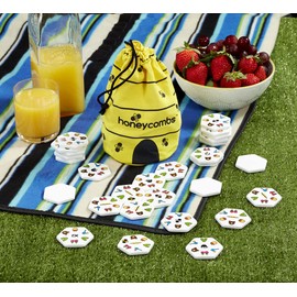 Gibsons Honeycombs | Tile Matching Game for Adults and Children | Beautiful Family Game Games | Ages 6+, 1-8 Players