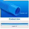 1.25 x 59 Inch Pool Hoses for Above Ground Pools,Pool