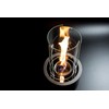 Firell Glass for Table Fireplace CURL – Heat Resistant Glass
