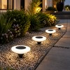 Solar Ground Lights for Outdoor Landscaping – 14-LED Waterproof Lawn