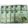 Mascarilla Reparadora Antiedad De Aguacate Natural Tvo 10pcs