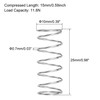 sourcing map Compression Spring, 304 Stainless Steel Compression Springs, Silver
