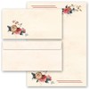 Writing Paper Sets Floral Design Flowers & Blossoms 50 Sheets