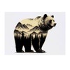 'Standing Bear' Temporary Tattoo - Water Resistant, Skin-Safe, Non-Toxic Transfer (TO00083163)