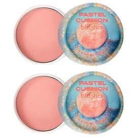 [Vegan Life] The Face Shop ACID Pastel Cushion Blusher 5g, 01 Glittery Peach, 2 pcs / [비건라이프] 더페이스샵 ACID 파스텔 쿠션 블러셔 5g, 01 글리터리 피치, 2개