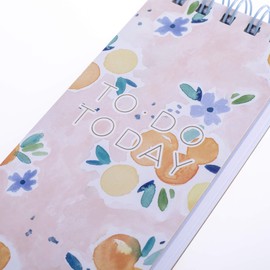 Graphique Reporter Notepad, Oranges – Portable Notebook, 150 Lined Sheets, 3" x 8.75" – Perfect for Note Taking, List Making and Much More