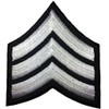 Papapatch Chevrons Sergeant E-5 Stripes US Army Rank Sew on