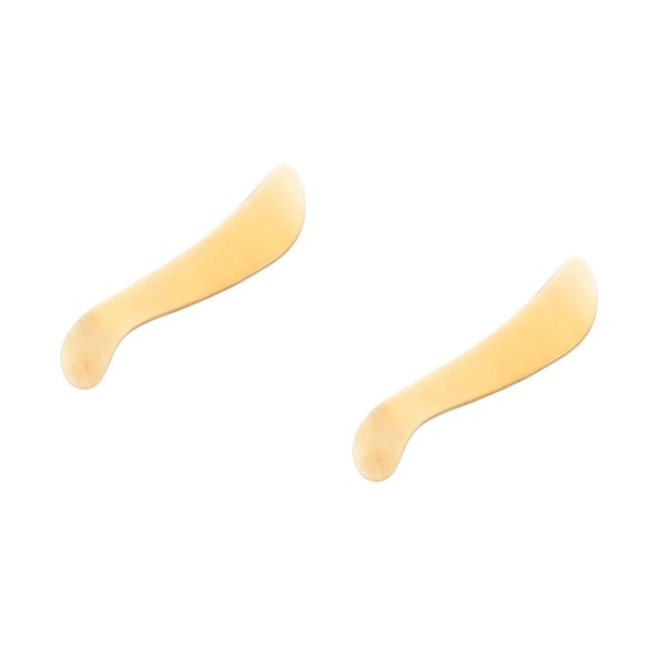 Beavorty 2pcs Guasha Massage Tool Massage Scraping Stick Ox Horn