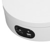 Rotating Display Stand White Epoxy Resin Flashing Motorized Rotating Display