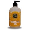 Peace Love + Lotion Caramel Coffee Scented Natural Massage Oil, 12 Oz