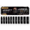 BOEN 11 Pcs 1/2 Inch Drive Deep Impact Socket Set,Metric