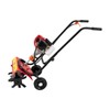 Gas Tiller,52CC 2 Stroke Garden Cultivator Gas Powered,Commercial Tiller Gas