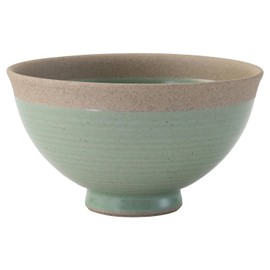 Arita Ware 74076 Rice Bowl, Lightweight, Capacity: Approx. 10.1 fl oz (300 ml), Pottery, Light Gray, Made in Japan