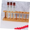 Mobestech 8holes Wooden Test Tube Rack Stand for Laboratories Design