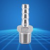 SS304 Male Thread Pipe Fitting Barb Hose Tail Connector Stainless