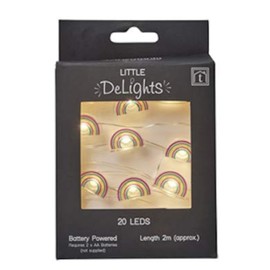 Transomnia LED Rainbow String Light - 20 LEDs, 2m Length - Little Delights