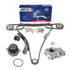 MOCA New Timing Chain Kit & Water Oil Pump for 2005-2015 Nissan Pathfinder NV1500 Suzuki Equator 4.0L V6 DOHC VQ40DE