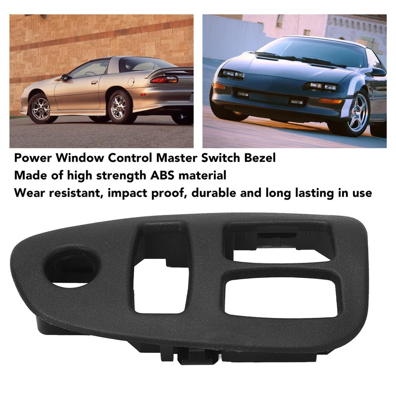 Power Window Control Master Switch Bezel Panel ABS Replacement for