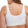 Just My Size Women's Soft Bra, White