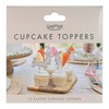 Ginger Ray Easter Cupcake Toppers with 6 x Bunnies, Carrots