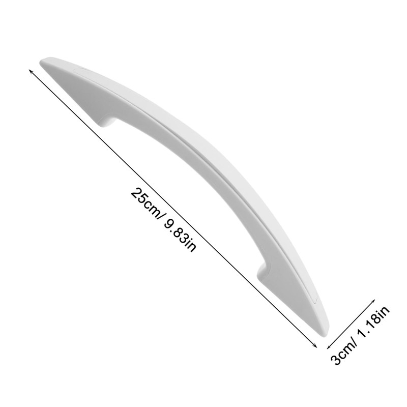 Zerodeko Replacement Freezer Door Handle Plastic Grip for Refrigerators and