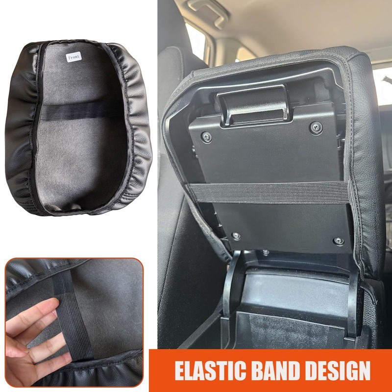 ANMOSVO for Honda CRV 2017-2022 Center Console Cover - Vegan