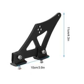 Spoiler Brackets, 5 Inch Universal Car CNC Aluminium Alloy Rear Wing Boot Racing Rear Spoiler Legs Brackets