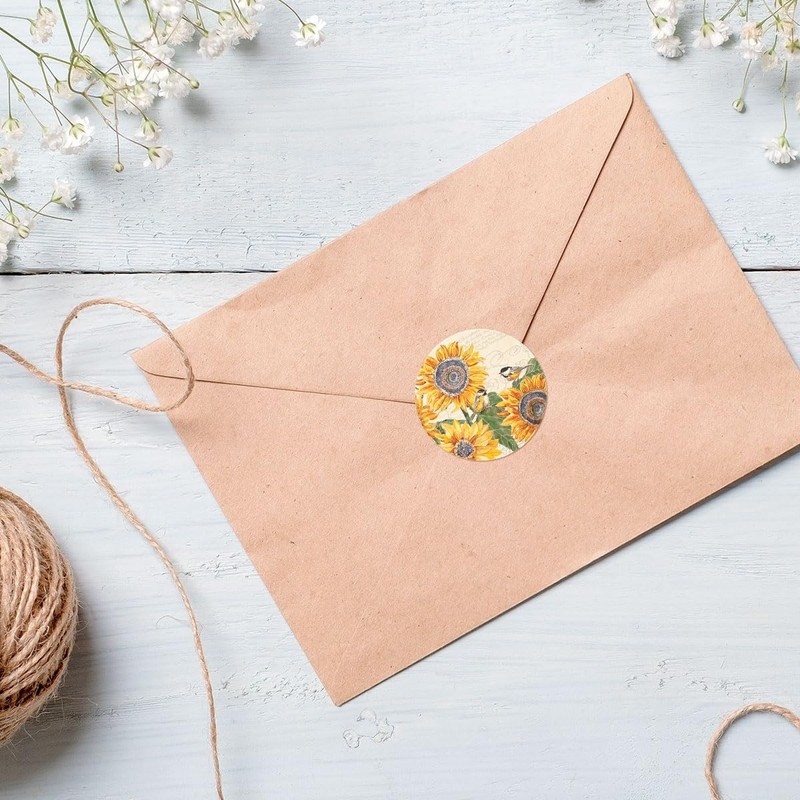 Current Full Bloom Seals - Set of 24 Envelope Seals,