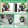 Laser Level, ZPD Laser Level with Tripod, 4 x 360