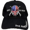 Black Duck Brand Liberty Or Death 2nd Amendment Patriotic Skull