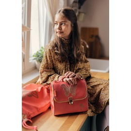 Belmil Premium Petite Nursery Shoulder Bag for Girls (305-51/P), Cherry Blossom