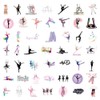 Pack of 100 Dance Stickers Pack Dance Sticker Set Waterproof