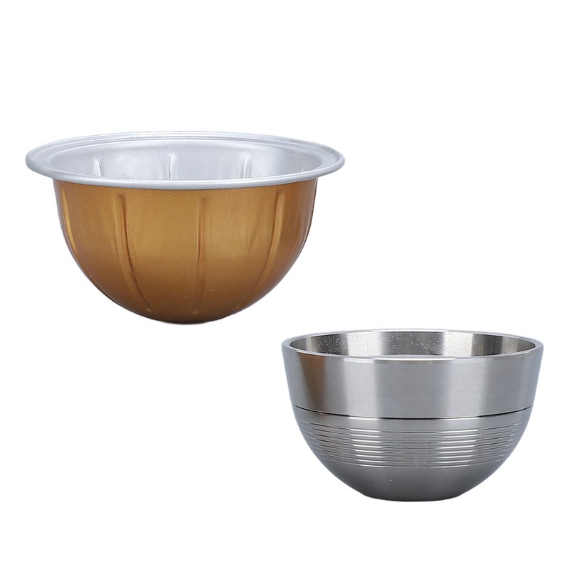 Reusable Coffee Capsule Stainless Steel Easy to Clean Long Lifespan