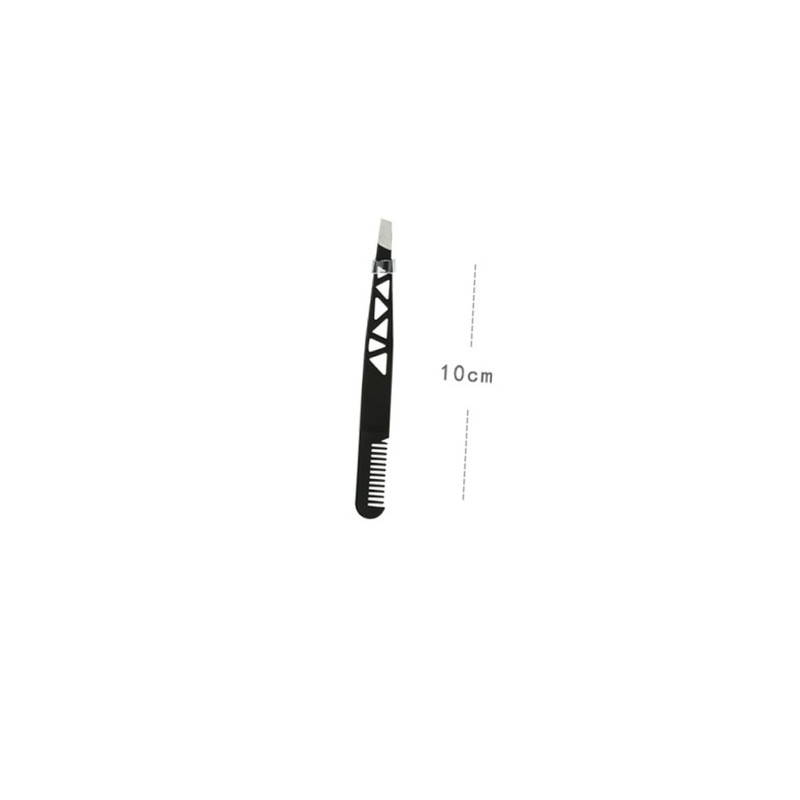 FOMIYES 3sets Quality Eyebrow Tweezer Trimmer Dual-use Makeup Tool Anti-slip