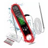 Huryfox Termómetro Digital De Sonda Doble Para Carnes, Horno