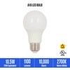 Westinghouse 5298020 10.5 Watt (75 Watt Equivalent) A19 Soft White