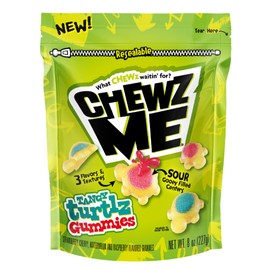 Colombina ChewzMe Tangy Turtlz Gummies Assorted Flavors, 8 oz (Pack of 1)