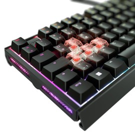 CHERRY XTRFY MX 3.1 Mechanical Wired Gaming Keyboard | New MX2A Switches (Black, MX2A Brown)