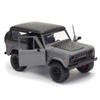 1973 Ford Bronco Grey Black 1:24 Jada Toys 98279