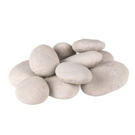 10 Ivory River Rock Fyre Stones