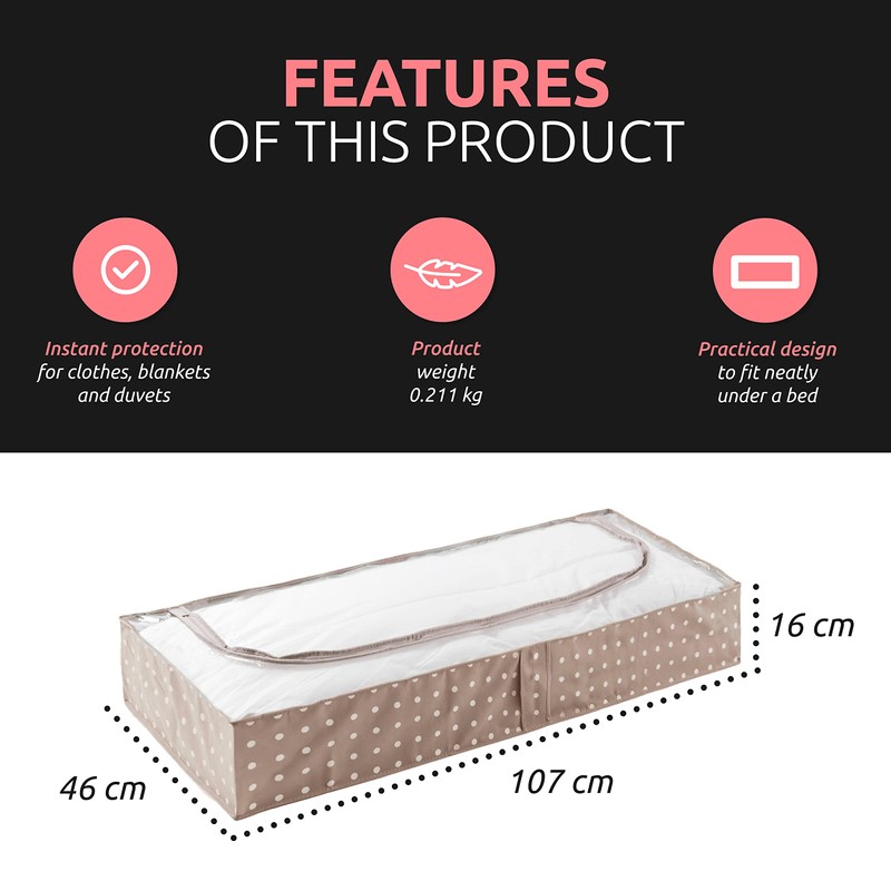 Compactor Rivoli Extra Flat Under bed Storage Bag 107 x