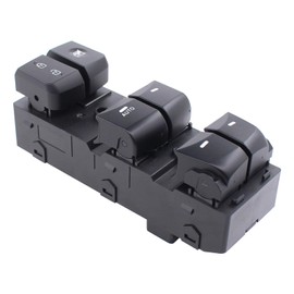 ApplianPar Front Left Driver Side Door Window Switch with AUTO Button for Elantra 2014-2016