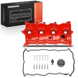 A-Premium Upgraded Aluminum Engine Valve Cover with Gasket, Bolts and Oil Filler Cap Compatible with Nissan Altima 2007-2013, Rogue 2008-2013, Sentra 2007-2012, Rogue Select 2014-2015, 2.5L