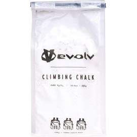 Evolv Chalk 300 White Pure Pure Chalk, 300 g, Size 300 g, Colour: White