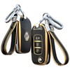 SANRILY Renault Key Case, Key Cover, Key Protection, Duster Megane,