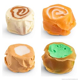 Taffy Shop Caramel Lovers Mix Salt Water Taffy - Small Batch Salt Water Taffies Made in the USA - Super Soft, Sweet, Taffy Candy - Guaranteed Fresh - Gluten-Free, Soy-Free, Peanut-Free - 7 Ounces Bag