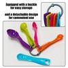 5-Piece Measuring Spoons and 2-Piece Measuring Cups, Plastic Measuring Spoons,