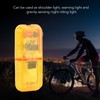 LED Warning Shoulder Light Rechargeable High Brightness Clip Shoulder Strobe