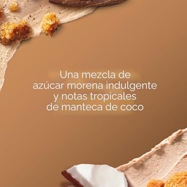 Dove Exfoliante corporal de azúcar morena y mantequilla de coco exfolia y nutre profundamente para una piel suave y radiante, 15 onzas